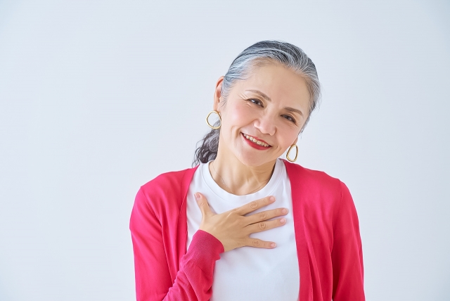 安心しているお客様