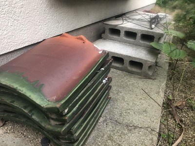 瓦、ブロック